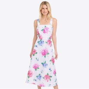 NWT Draper James Josephine Love Circle Dress in Printed Hydrangea Size 8